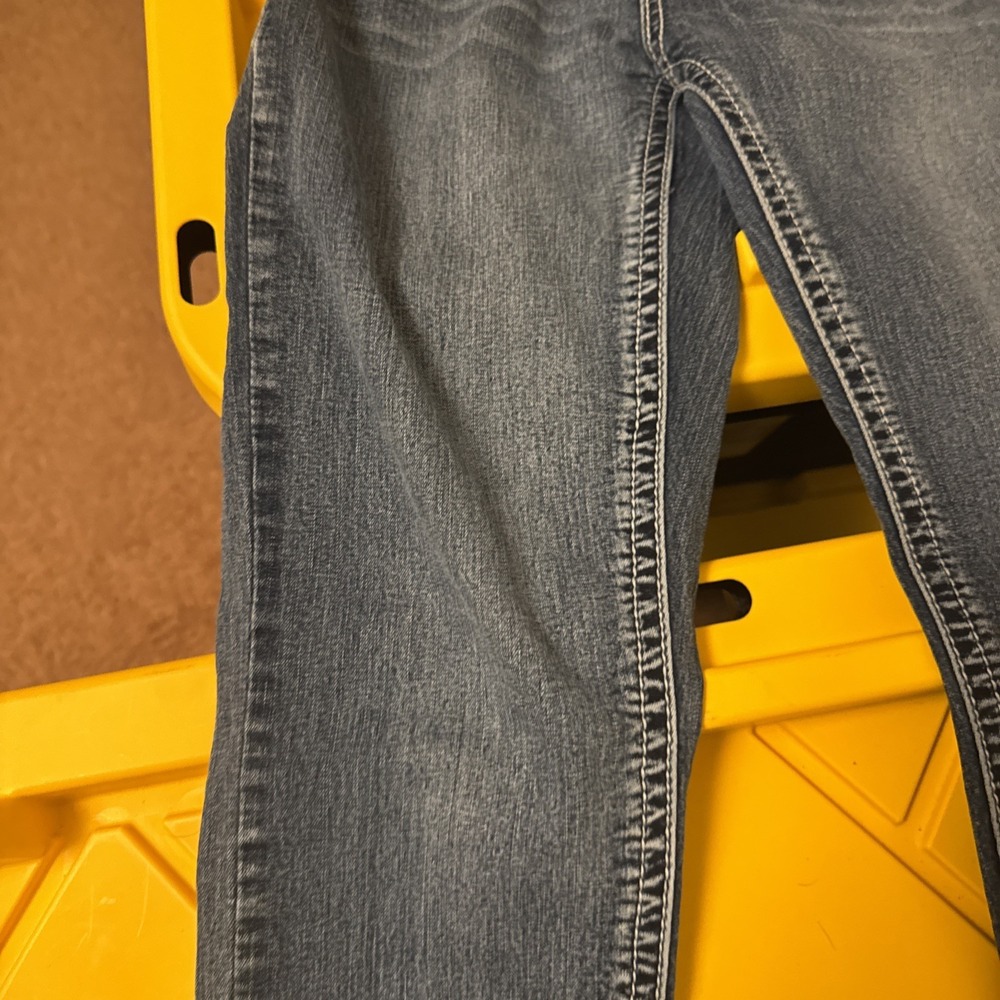 Vintage Soundgirl Women's Distressed Denim Jeans‎ Blue Size 9 - Picture 4 of 14